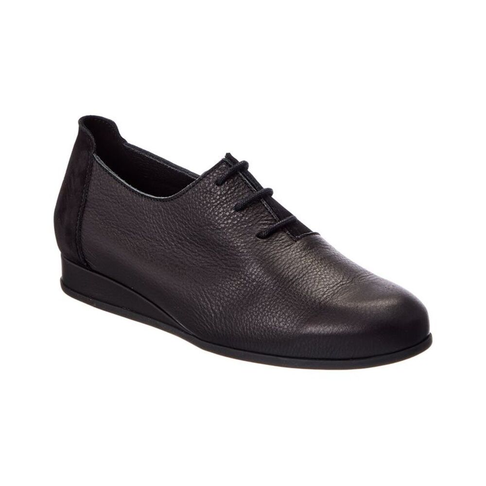 Arche Piaeje Leather Sneaker, Black
